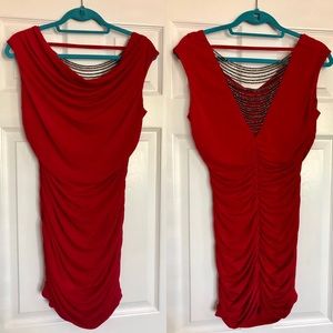 Red Cocktail Dress